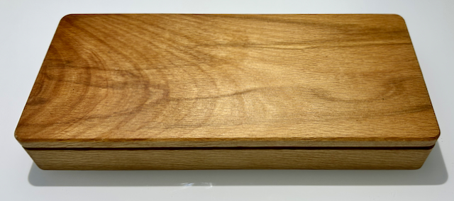 Beech desk set lid