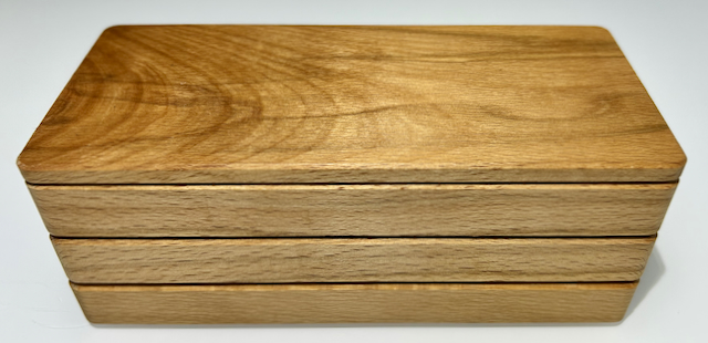 beech complete desk set lid